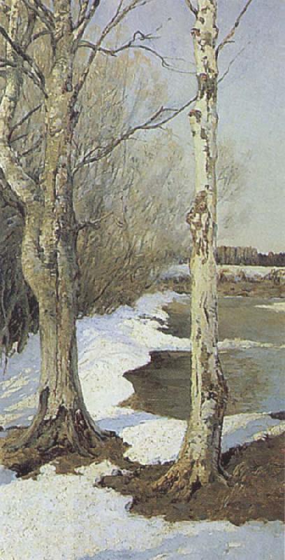 Ilya Ostroukhov Early Spring China oil painting art